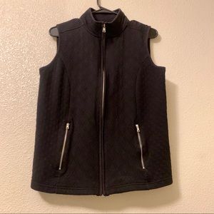 Croft & Barrow Black Medium Vest